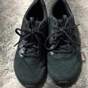 Skechers Black Athletic Shoes